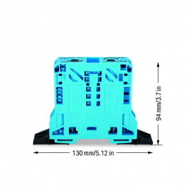 WAGO | 285-144 | 2-CONDUCTOR THROUGH TERMINAL BLOCK; 50 MM²;