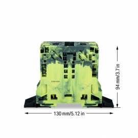 WAGO | 285-147 | 2-CONDUCTOR THROUGH TERMINAL BLOCK; 50 MM²;