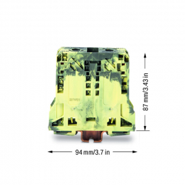 WAGO | 285-151 | 2-CONDUCTOR THROUGH TERMINAL BLOCK; 50 MM²;