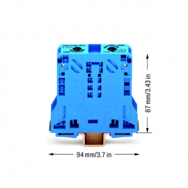 WAGO | 285-154 | 2-CONDUCTOR THROUGH TERMINAL BLOCK; 50 MM²;