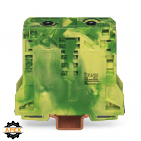 WAGO | 285-157/999-950 | 2-CONDUCTOR GROUND TERMINAL BLOCK;