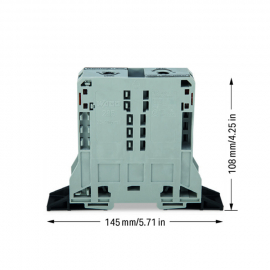 WAGO | 285-181 | 2-CONDUCTOR THROUGH TERMINAL BLOCK; 95 MM²;