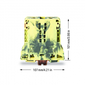 WAGO | 285-191 | 2-CONDUCTOR THROUGH TERMINAL BLOCK; 95 MM²;