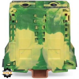 2-CONDUCTOR GROUND TERMINAL BLOCK; 95 MM²; SUITABLE FOR EX E