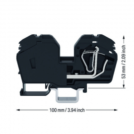 WAGO | 285-639 | 2-CONDUCTOR THROUGH TERMINAL BLOCK 35 MM²,