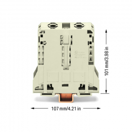 WAGO | 285-995 | 2-CONDUCTOR THROUGH TERMINAL BLOCK; 95 MM²;