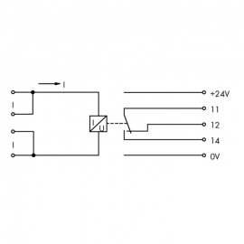 WAGO | 286-664 | CURRENT FLOW MONITORING MODULE AC 1 A – 10