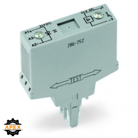 WAGO | 286-752 | OPTO DC 24V, GRAY