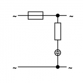 WAGO | 286-891 | COMPONENT MODULE WITH FUSE, 5X20 230VAC/DC,