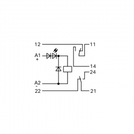 WAGO | 288-312 | REL DC 24V, GRAY