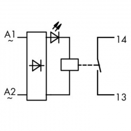 WAGO | 288-564 | RELAY MODULE; NOMINAL INPUT VOLTAGE: 24 V A