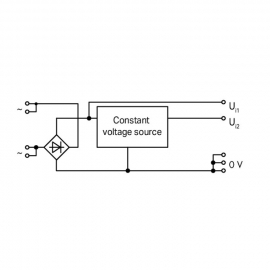 WAGO | 288-800 | CONSTANT VOLTAGE SOURCE, 24 VAC