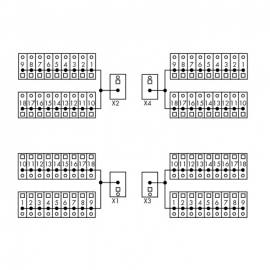 WAGO | 288-837 | POTENTIAL DISTRIBUTION MODULE; 4 POTENTIALS