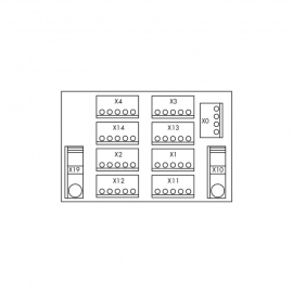 WAGO | 288-870/000-030 | POTENTIAL DISTRIBUTION MODULE; 4 PO