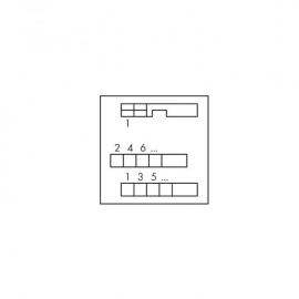 WAGO | 289-402 | INTERFACE MODULE DIN 41651 M