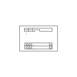 WAGO | 289-611 | INTERFACE MODULE DIN 41651