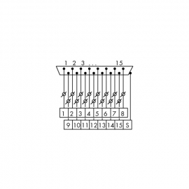 WAGO | 289-721 | INTERFACE MODULE SUB-D M