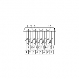 WAGO | 289-725 | INTERFACE MODULE SUB-D F