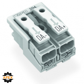 WAGO | 294-4032 | LIGHTING CONNECTOR; PUSH-BUTTON, EXTERNAL;