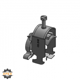 EMC SHIELD CLAMPS FOR 30 MM DIN RAIL SHAPE C