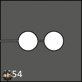 ICOTEK | 39904 | KT 2/Ø5 BLACK