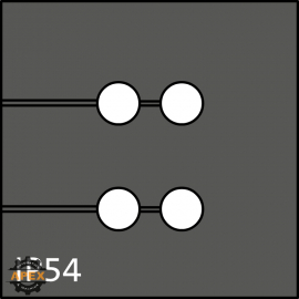 ICOTEK | 39915 | KT 4/Ø3 BLACK