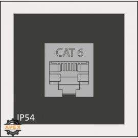 ICOTEK | 39970 | AT-KS-CAT6 ADAPTER GROMMET WITH