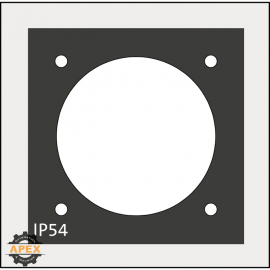 ICOTEK | 42608 | QT-AT-FL-M23  ADAPTER GROMMET BI