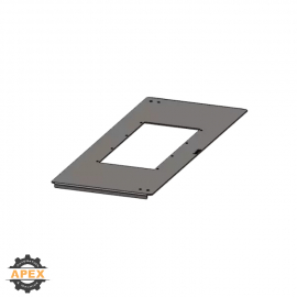 KDR-BMP ENCLOSURE BASE PLATE FOR MODULE PLATE