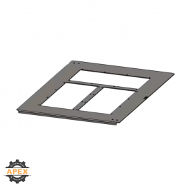 KDR-BMP ENCLOSURE BASE PLATE FOR MODULE PLATE