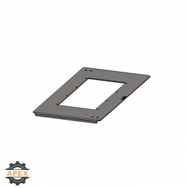 KDR-BMP ENCLOSURE BASE PLATE FOR MODULE PLATE