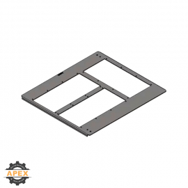 KDR-BMP ENCLOSURE BASE PLATE FOR MODULE PLATE