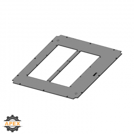 KDR-BMP ENCLOSURE BASE PLATE FOR MODULE PLATE