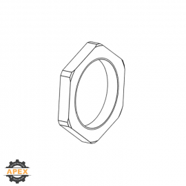 ICOTEK | 52276 | LOCKNUT M40X1,5 GREY