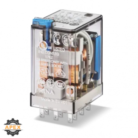 FINDER | 55.33.8.120.0050 | IND. PLUG-IN RELAY, 3PDT 10A, 12