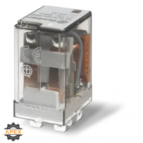 FINDER | 56.32.8.120.0050 | IND. PLUG-IN RELAY, DPDT 12A, 12