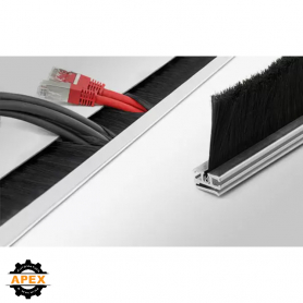 KDR-BES-U BRUSH STRIP WITH CLAMP PROFILE