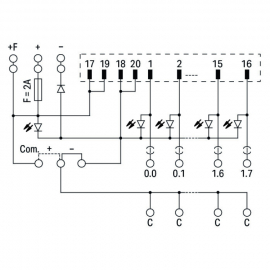 WAGO | 704-2044 | INTERFACE MODULE FOR SYSTEM WIRING; PLUGGA