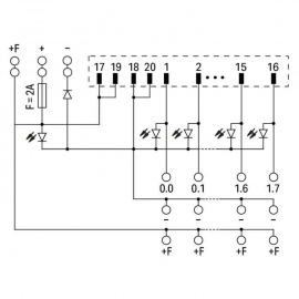 WAGO | 704-2054 | INTERFACE MODULE FOR SYSTEM WIRING; PLUGGA