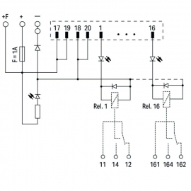 WAGO | 704-5014 | INTERFACE MODULE FOR SYSTEM WIRING; PLUGGA