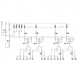 WAGO | 704-5054 | INTERFACE MODULE FOR SYSTEM WIRING; PLUGGA