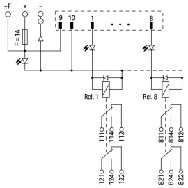 WAGO | 704-5063 | INTERFACE MODULE FOR SYSTEM WIRING; PLUGGA