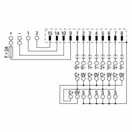 WAGO | 704-8012 | INTERFACE MODULE FOR SYSTEM WIRING; WITH S