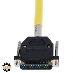 CONNECTION CABLE; 50-POLE; WITH SOLDER PIN; MALE CONNECTOR;
