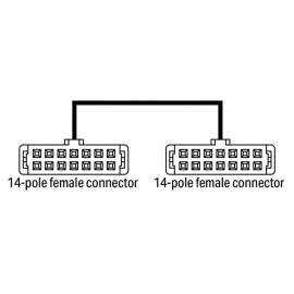 WAGO | 706-753/300-100 | CONNECTION CABLE; 14-POLE; PLUGGABL