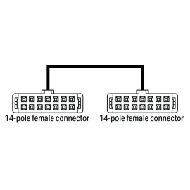 WAGO | 706-753/300-200 | CONNECTION CABLE; 14-POLE; PLUGGABL