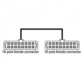 WAGO | 706-753/301-200 | CONNECTION CABLE; 16-POLE; PLUGGABL