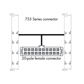 WAGO | 706-7753/301-100 | S-CABLE WAGO 753 T16ES