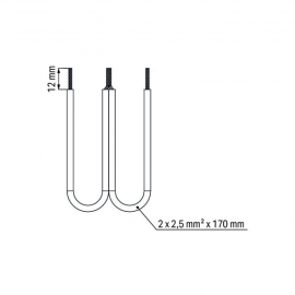 WAGO | 709-112 | WIRE COMMONING CHAIN; INSULATED; 3 CONNECTI