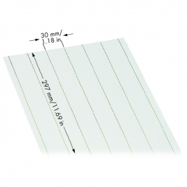 WAGO | 709-183 | MARKING STRIPS; FOR LASER PRINTER; WHITE